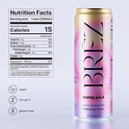 BRĒZ Dream Reishi Mushroom Drink, Non-Infused Relaxing Tonic with Reishi, Chamomile, Tart Cherry, Magnesium & L-Theanine, Vegan Adaptogen Drink for Sleep, Calm & Mood, 12 fl oz - 48 Pack