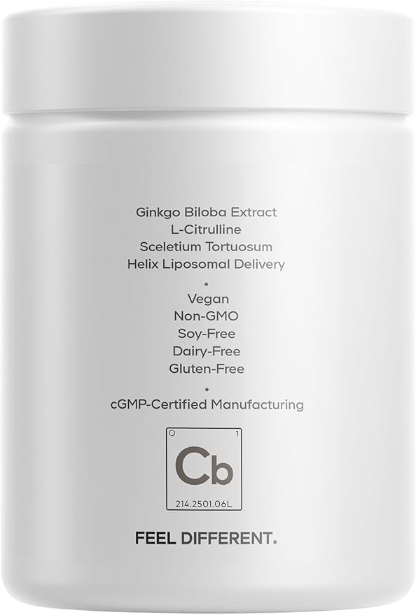 Codeage Cognitive Brainpower Platinum Supplement - Cognizin Citicoline, KSM-66 Ashwagandha, Panax Ginseng, Rhodiola, Phosphatidylserine, Ginkgo, Ubiquinol CoQ10, Liposomal - Non-GMO - 90 Capsules
