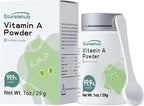 Vitamin A Palmitate Powder, Retinol Palmitate, 1OZ 99.9% Purity, Cosmetic Grade, Vitamin A Powder for Homemade Cosmetics