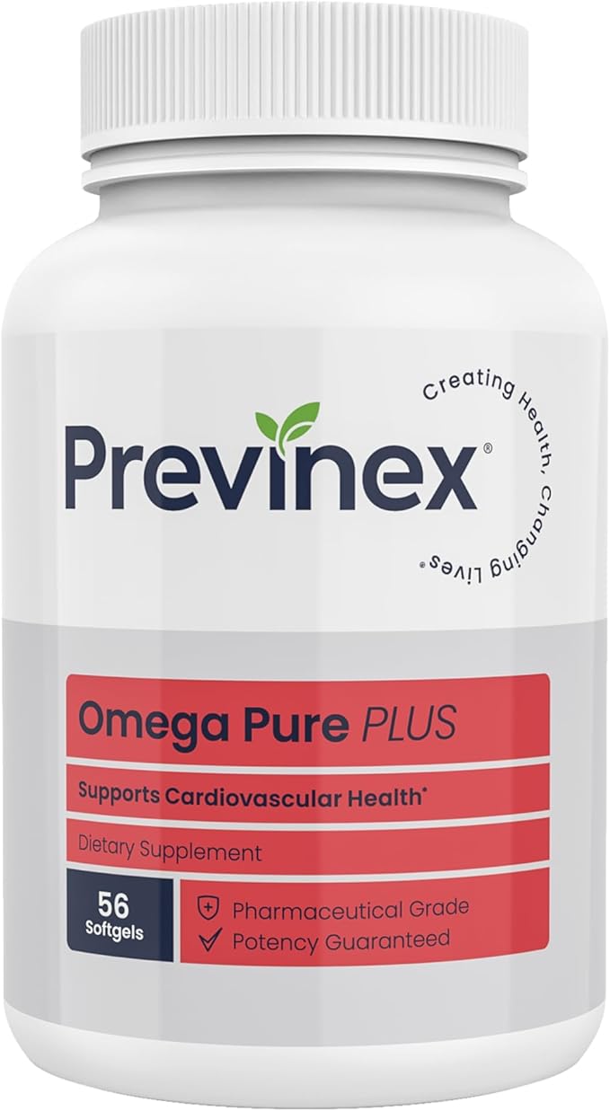 Omega Pure Plus: Omega-3 Fish Oil Supplement. Mercury Free. Triple Strength. Supports Heart Health, Cognitive Health, and Immune Health.