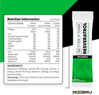 Noobru™ - Better Than - Resveratrol – Powerful Polyphenol Supplement with Fisetin & Mango Flavor for Longevity, Cellular Health, Brain Function & Anti-Aging Support