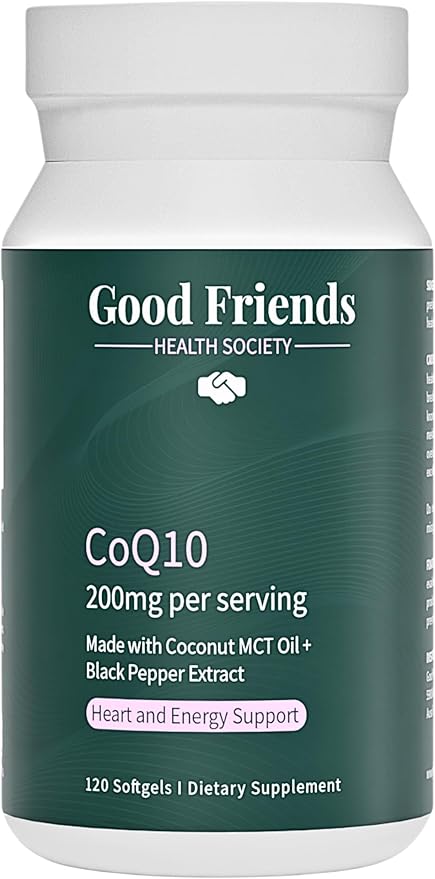 Ubiquinol CoQ10 200mg - High Absorption with Black Pepper Extract & Coconut MCT Oil - 120 Softgels, Lab-Tested, No Seed Oils, Non-GMO - Heart and Energy Support