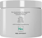 Codeage Liposomal NMN & TMG Supplement - Nicotinamide Mononucleotide NAD+ Precursor, Betaine Anhydrous Trimethylglycine TMG - Non-GMO - 30 Capsules