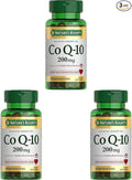 Nature's Bounty CoQ10, Heart Health and Healthy Aging, Dietary Supplement, 200mg, 45 Rapid Release Softgels (Pack of 3)