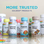 SOLARAY Fermented Chaga Mushroom 1000 mg | Healthy Immune Function Support | 30 Servings | 60 VegCaps