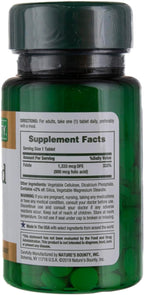 Nature's Bounty Folic Acid 800 mcg Tabs, 250 ct