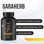 Garaherb – Daily Botanical Supplement with L-Citrulline, Maca, Velvet Bean, Pine Bark & Zinc – Natural Non-GMO Stimulant-Free Formula – Made in USA – 30 Capsules, 6 Month Supply