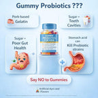 Doctor's Choice Kids Daily Probiotics, New Formula with 24 Billion CFU with Prebiotics & Digestive Enzymes, Acid-Resistant DRcaps, Vegan, Non-GMO, Gluten Free, 60 Capsules