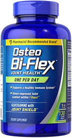 Osteo Bi-Flex One Per Day Vitamin D Supplement, Improve Joint Function, Support Bone and Immune Health, 130 Coated Tablets