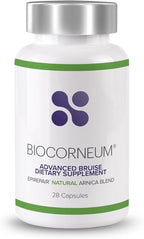 BIOCORNEUM Advanced Bruise Dietary Supplement – Internal Support for Visible Bruise Recovery – Professional-Grade Bruise Remedy with Arnica, Bromelain & Vitamins K1, K2, C & Zinc – 28 Capsules