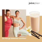 Complete by JuicePlus+ Single Serve French Vanilla Shakes - Plant-Based Nutrition - Vegan, Gluten-Free, Non-GMO, Kosher, Whole Food Based Shake Powder with Protein, Fiber & Prebiotics - 15 Servings