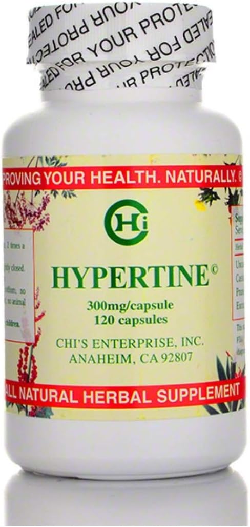 Chi’s Enterprise - Hypertine – 120 Capsules | Herbal Supplement | Premium Quality Herbal Formula | Traditional Herbal Ingredients