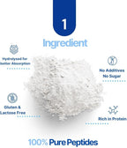 The Intelligent Health Hydrolysed Collagen Powder (Bovine) - High Protein Grass Fed Unflavoured Peptides - Collagen Supplements for Women | Gluten Free, Paleo & Keto Friendly (Stick Pack (30))