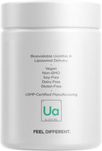 Codeage Liposomal Urolithin A Supplement 500mg Per Serving + Resveratrol, Betaine, CoQ10, Ellagitannins - A New Frontier Beyond NADH, NMN, NAD, NR, and PQQ Vitamins - Bioavailable - 60 Capsules