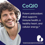 BESTVITE Coenzyme CoQ10 100mg (240 Vegetarian Capsules) (2-Pack) Naturally Fermented - No Stearates - No Fillers - Vegan - Non GMO - Gluten Free
