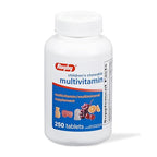 Rugby Children’s Chewable Multivitamin Tablets - Dietary Supplement - Assorted Fruit Flavors - Animal Shapes - 250 Count (1 Pack)