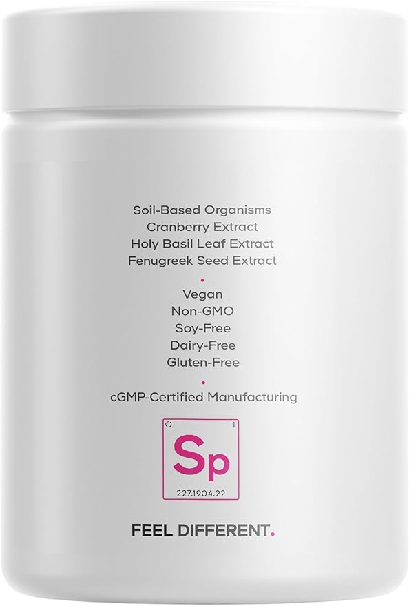 Codeage Women’s Probiotics Supplement - 50 Billion CFUs - SBO Probiotics & Prebiotics - Cranberries - Feminine Health - Fermented Botanical Blend, Whole Food Supplement - Vegan, Non-GMO - 60 Capsules