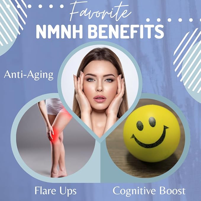 BioImmune Emiquil™ Liposomal NMNH, 500mg 60 Capsules NAD Supplement (NMN Alternative) 10X NAD+ Levels for Anti-Aging