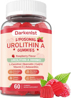 Liposomal 3000mg Urolithin A Gummies Complex CoQ10, Resveratrol, L-Carnitine, Quercetin, Astaxanthin | 7-in-1 Mitochondrial Support Supplement for Cellular Support, Vitality & Wellness Aging