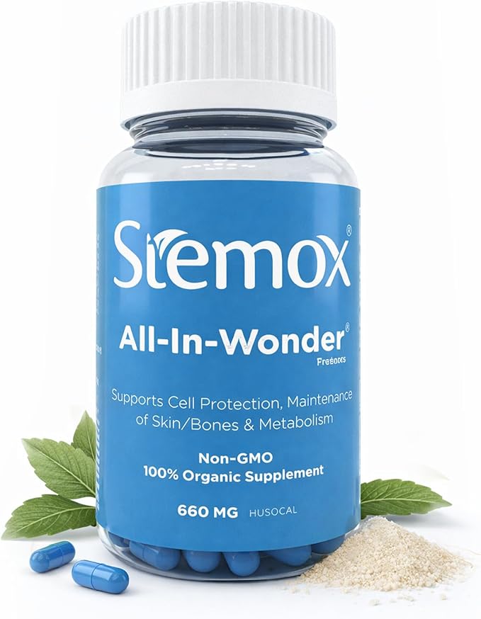All-in-Wonder Immunity & Wellness Support with Transresveratrol, L-Lysine, and Vitamin B6 – Immune Booster for Skin, Heart & Cell Health – Vegan Formula – 60 Capsules