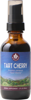 WishGarden Herbs Organic Tart Cherry Extract - Organic Tart Cherry Juice Tincture for Sleep Support Contains Natural Melatonin, Joint Comfort & Muscle Recovery, Superfood Rich in Nutrients, 2oz