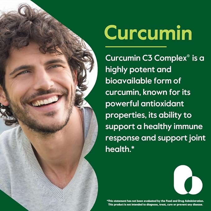 BESTVITE Curcumin 1000mg per Tablet (Turmeric Extract)(120 Tablets) Featuring Clinically Studied Curcumin C3 Complex® & BioPerine® - Standardized to 95% Curcuminoids - Vegan - Non GMO - Gluten Free