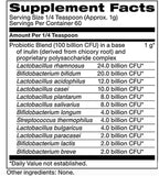 Klaire Labs SFI Health Ther-Biotic Complete Probiotic Powder - 100 Billion CFU - Men's and Women's Probiotics for Digestive Health & Immune Support - Dairy-Free, Hypoallergenic (60 Servings, 64g)