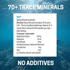X2O Flavorless Drop-In Mineral Bags for Alkaline & Hydrogen Water – 30 Count | Alkalize Filtered Water | Add 70+ Ionic Trace Minerals for Cellular Hydration, Balanced pH, and Electrolytes