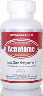 Acnetame Acne Pills 2 Pack 120 Pills- Vitamin Supplements for Acne Breakouts- Hormonal Pimple Tablets to Clear Oily Skin for Women, Men, Teens, and Adults