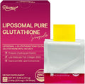 (370mg X 30) Liposomal Pure Glutathione Purple Film Strips/Glutathione 150 mg Supplement, 90% Purity
