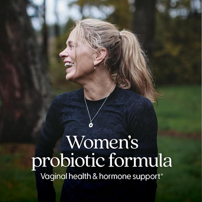 New Chapter Probiotics for Women - 60 ct (2 Month Supply), Women's Daily Probiotic with Prebiotics and Probiotics for Vaginal Health & Chaste Tree for Hormonal Support, 100% Vegetarian, Non-GMO