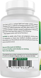 Best Naturals Alpha Lipoic Acid 200 Mg 120 Capsules (120 Count (Pack of 3))