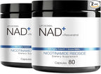 NAD Supplement - NAD Nicotinamide Riboside Resveratrol 1000mg for Men Women, Liposomal NAD Plus, NR Supplement for Anti-Aging Boost Energy, 160 Counts