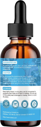15-in-1 Liposomal Vitamin B Complex Pro, B Complex Drops with Vitamin B1, B2, B3 Niacinamide, Choline, B5, B6, B7 Biotin, Inositol, Folate, B12, Zinc, Lutein, Zeaxanthin, Taurine, Vitamin C, 2 fl oz