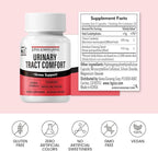 JUNG KWAN JANG Urinary Tract Comfort Formula with Pacran Cranberry 500mg, American Ginseng 143mg - Urinary Tract Health Support Supplement - 60 Capsules for Women and Men
