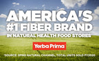 Yerba Prima Prebiotic Colon Care Formula, 20 oz Powder with FOS - Natural Psyllium Fiber, Magnesium, Selenium - Non-GMO, Gluten Free, Vegan Daily Supplement - for Men & Women