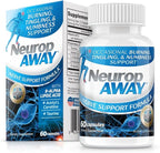 NeuropAWAY Nerve Support Supplement, R-Alpha Lipoic Acid to Help Provide Nerve Relief and Health in as Little as 5 Days, Acetyl-L-Carnitine, Taruine, Vitamin B12, L-Citrulline 60 Capsules
