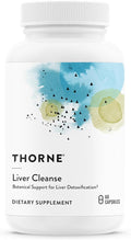 THORNE - Liver Cleanse - Milk Thistle & Berberine Supplement with Burdock & Chicory Extracts - Herbal Blend Supports the Liver’s Natural Detoxification Function* - Third-Party Certified - 60 Capsules