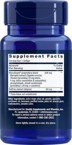 Life Extension MacuGuard Ocular Support with Saffron, 60 softgels (Pack of 2)