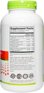NutriBiotic - Lemon Electro-C, Vitamin C & Electrolyte Powder, 16 OZ | 850 Mg Vitamin C Per Serving | Effervescent Electrolyte Recharge | Buffered & Highly Soluble | Free of Calories, Gluten & Non-GMO