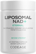 Codeage Liposomal NAD+ Supplement - NAD Nicotinamide Adenine Dinucleotide Coenzyme Pills - 500 mg NAD+ Per Serving & Betaine Anhydrous - Liposomal Delivery - Vegan, Non-GMO, Gluten-Free - 60 Capsules