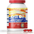 NYO3 Antarctic Krill Oil with 125mg Omega-3, 47% Phospholipids for Heart & Joint Health, Triglyceride Balance, Pure Oil GMP Certified Third Party Tested - 425mg 30 Softgels