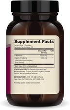 Dr. Mercola D-Mannose and Cranberry Extract, 1,000 mg D-Mannose & 400 mg Cranberry per Serving, Urinary Tract Health Supplement, Non-GMO, Gluten-Free, Soy-Free, 60 Capsules