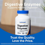 Nutricost Digestive Enzymes 620mg, 120 Capsules - Complete Digestive Enzyme Supplement