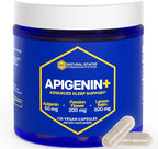 NATURAL STACKS Apigenin for Sleep + Magtech Magnesium Supplement Bundle - Supports Sleep & Brain Health* - 300 Total Capsules