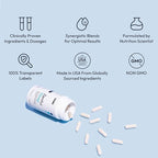 Zenful Sleep 6-in-1 Natural Sleep Aid for Adults Without Melatonin | Deep Sleep Supplement with Ashwagandha KSM-66® and Venetron® | Supports Cortisol Balance & Mood | 90 Capsules