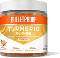 Bulletproof Sugar-Free Peach Ginger Turmeric Gummies, 60 Count, Keto Supplement for Joint and Inflammation Response Support, New and Improved Flavor and texure