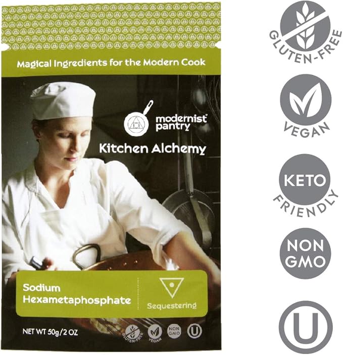 Sodium Citrate + Sodium Hexametaphosphate Value Pack ⊘ Non-GMO Vegan OU Kosher Certified - 100g/4oz
