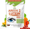 AREDS 2 + Advanced Lutein and Zeaxanthin Supplement -40 mg Lutein & Zeaxanthin with Astaxanthin,Omega-3,EPA,DHA-Dietary Supplement for Eye Health Support,Vision Support-120 Softgels