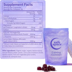 Safe Space Calming Gummies – Stress Relief with Ashwagandha, L-Theanine, Magnesium & Lemon Balm – Relaxation & Sleep Support – from ASMR – Vegan (60 Count)